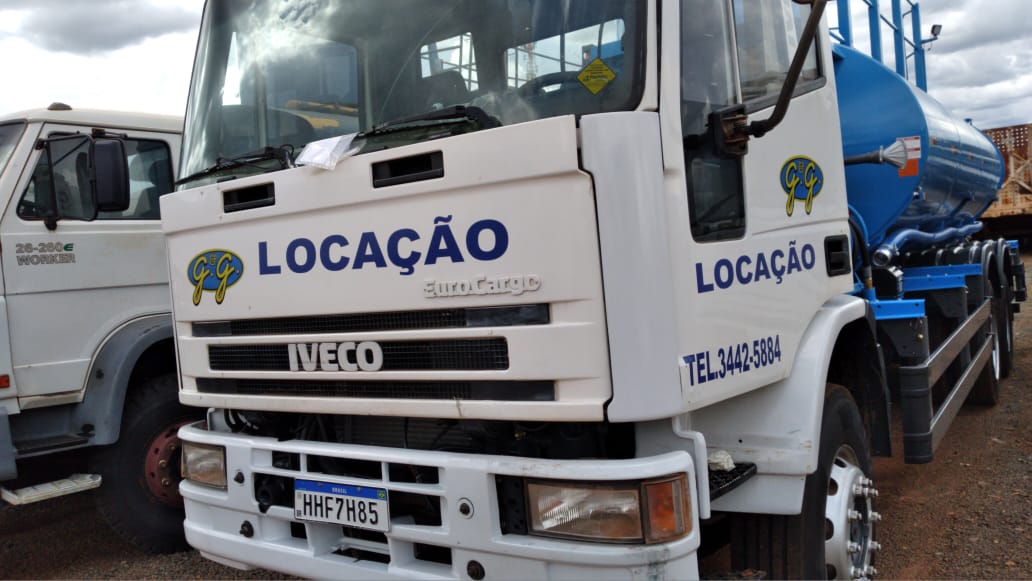 Caminhão Pipa em Operação